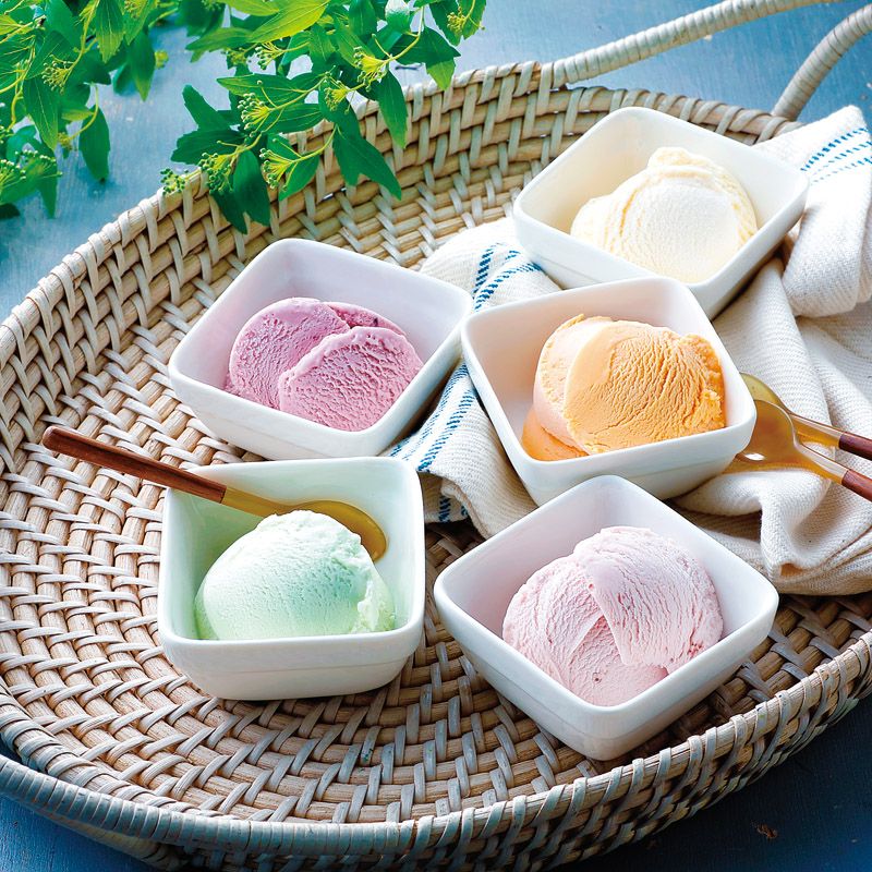 乳蔵 北海道アイスクリーム5種(10個)