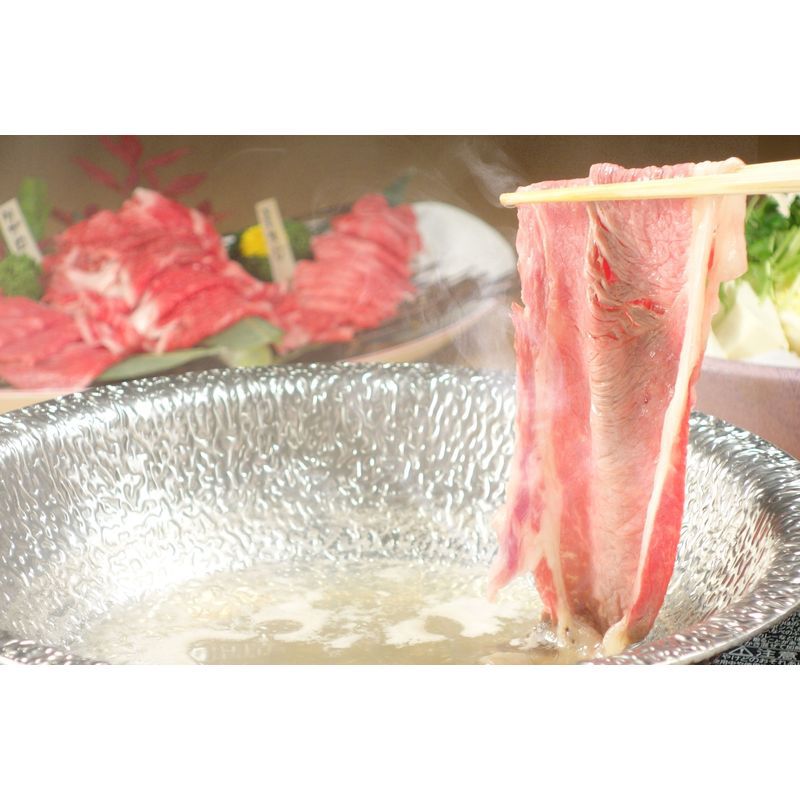 熊本県産和牛あか牛「甲誠牛」モモすきやき・しゃぶしゃぶ用約500g
