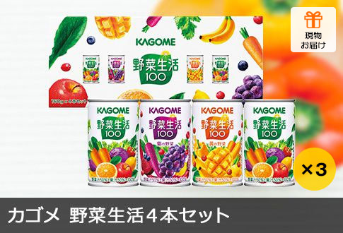 カゴメ 野菜生活4本セット