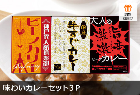 味わいカレーセット3P